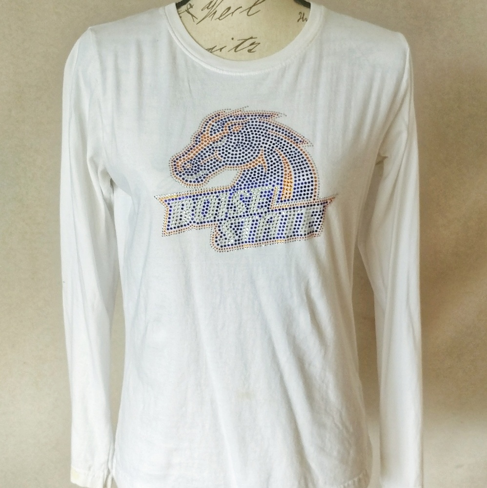 Boise State Rhinestone Tee